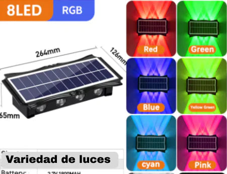 lámparas recargables de exteriores